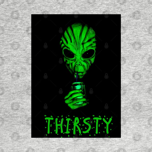 Thirstsy Alien by SandraKC